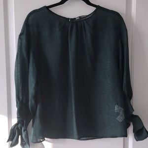 Bow Sleeve Blouse